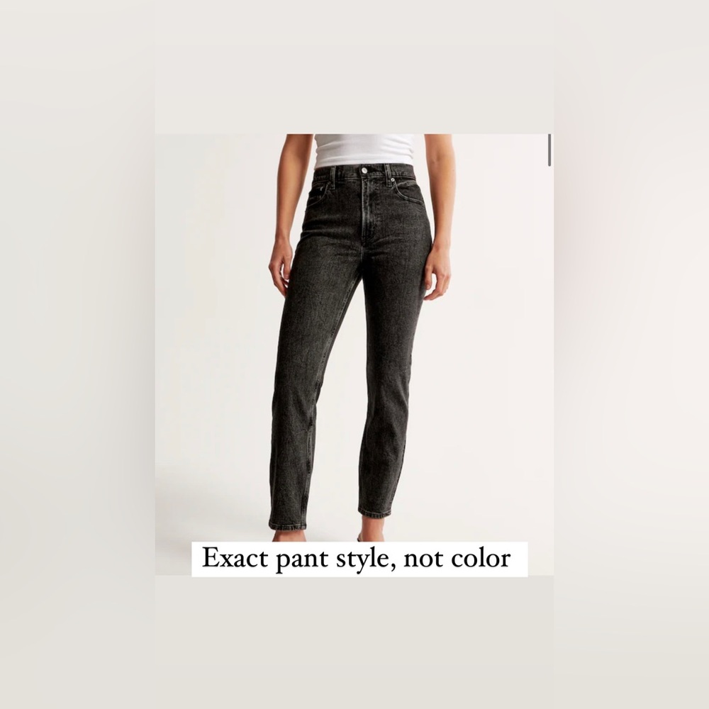 Abercrombie Mom Jean High Rise Size 6/28